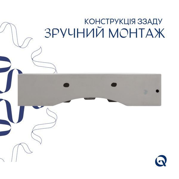 Раковина Qtap Nando LT 610х420х140 White QT12116146W SD00052917 фото