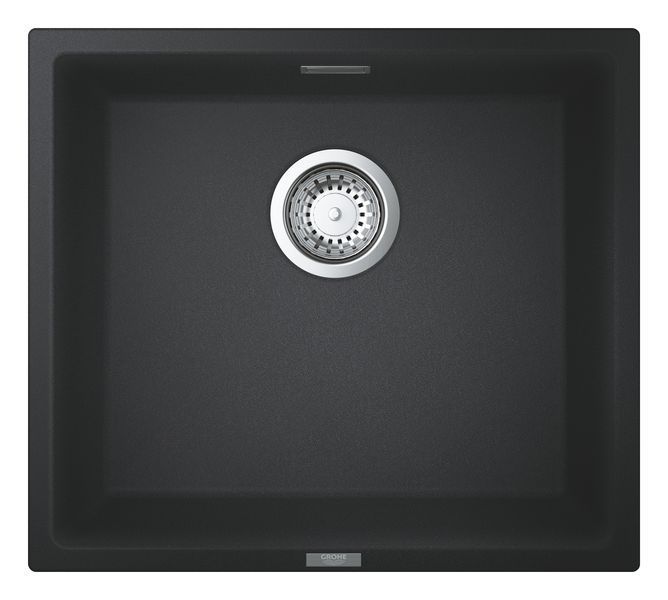 Композитна мийка для кухні Grohe K700U 457х406х203 мм, чорна матова (31653AP0) 31653AP0 фото