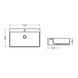 Раковина Qtap Nando LT 610х420х140 White QT12116146W SD00052917 фото 2