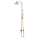 Душова колона зі змішувачем Mixxus Wilson 009-J Brushed Gold (Колір матове золото) (MI7124) MI7124 фото 1
