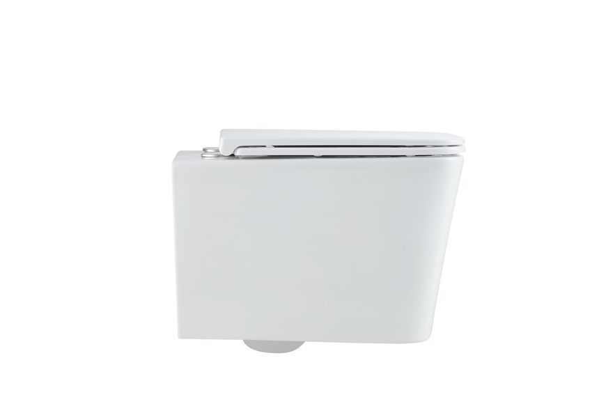 Унитаз подвесной Mixxus Premium Quadro-0302-R 530x360x365mm, система смыва Rimless (MP6454) MP6454 фото
