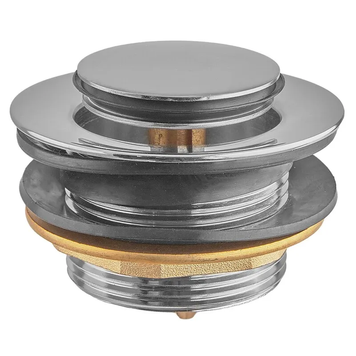 Донный клапан для ванны Koer PW-06-01 1 1/2'' автоматический СLICK-СLACK (Цвет хром) (KR5799) KR5799 фото