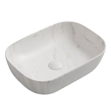Раковина накладная Mixxus Premium DIVERSE-0112 MARBLE 455х325х135mm (MP6543) MP6543 фото