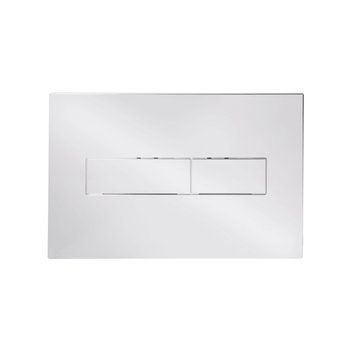 Клавіша змиву Qtap Standard 152x236x28 мм, Chrome, лінійна QTSTD164CRM49472 SD00055596 фото