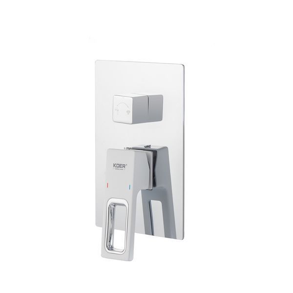 Душевая система встраиваемая Koer KB-66009-04 3 функции (Цвет хром+белый) (KR5990) KR5990 фото