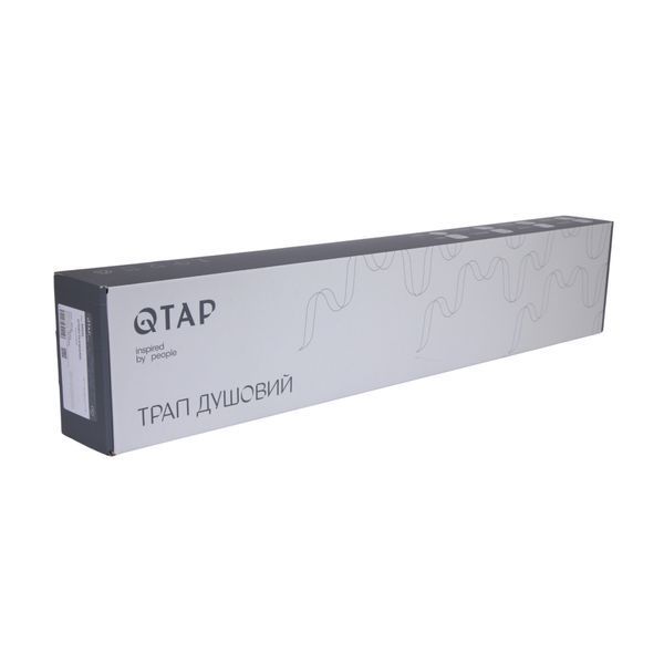 Трап Qtap Dry Tile304-800 лінійний з комбінованим закривом під плитку 800 мм SD00045320 фото