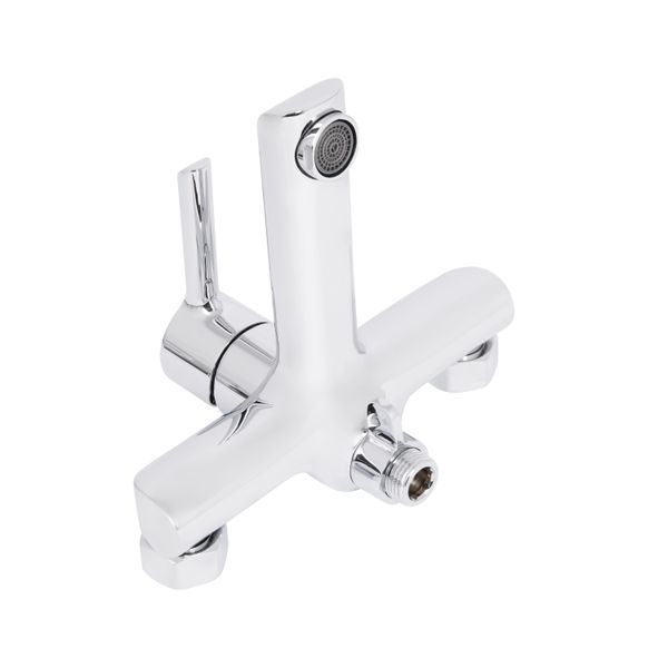 Смеситель для ванны Qtap Grand (c душевым гарнитуром) QTGRACRM006 Chrome SD00039601 фото