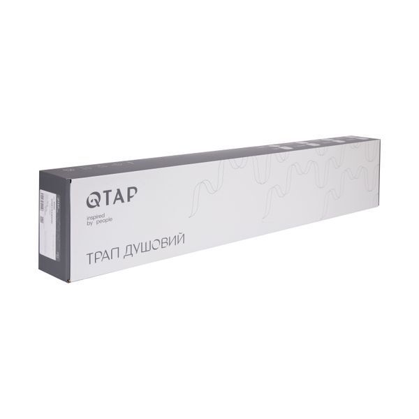 Трап Qtap Dry Tile304-800 лінійний з комбінованим закривом під плитку 800 мм SD00045320 фото