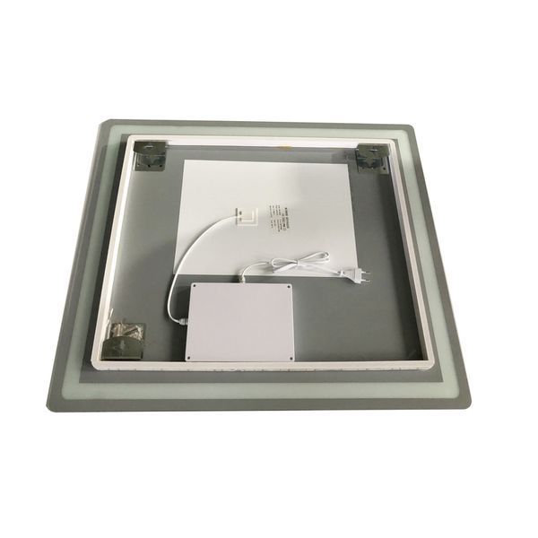 Зеркало Zerix Mirra MR05-80x70-REVERSE с LED Touch, Anti-fog, димером, регулятором яркости (ZX6057) ZX6057 фото