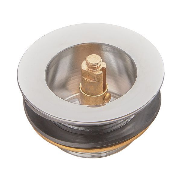 Донный клапан для ванны Koer PW-06-01 1 1/2'' автоматический СLICK-СLACK (Цвет хром) (KR5799) KR5799 фото