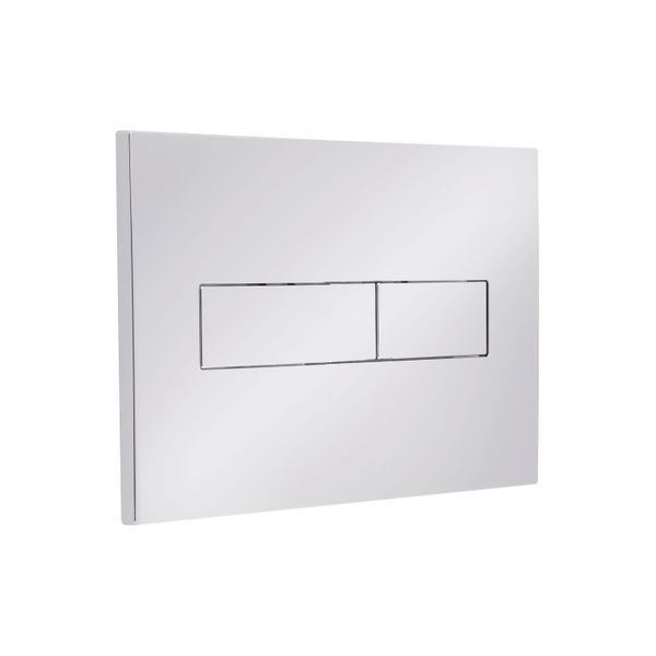 Клавіша змиву Qtap Standard 152x236x28 мм, Chrome, лінійна QTSTD164CRM49472 SD00055596 фото