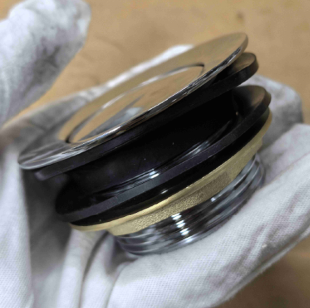 Донный клапан для ванны Koer PW-06-01 1 1/2'' автоматический СLICK-СLACK (Цвет хром) (KR5799) KR5799 фото