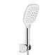 Смеситель для ванны Qtap Grand (c душевым гарнитуром) QTGRACRM006 Chrome SD00039601 фото 5