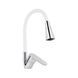 Змішувач для кухні Lidz Tani 008F3 з гнучким виливом (k40) LDTAN008F3WCR37037 Chrome/White
