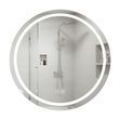 Зеркало Qtap Mideya R800 с LED-подсветкой Touch, с антизапотеванием, диммером QT2078NCR8080W