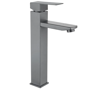 Смеситель для умывальника Mixxus KUB-001-High graphite из нерж. стали SUS304 (MI6094) MI6094 фото