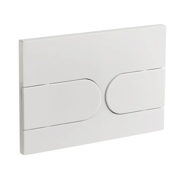Панель смыва Koer KT-0604-03 240x160x10mm пластиковая, закругленная кнопка (KR5322) KR5322 фото