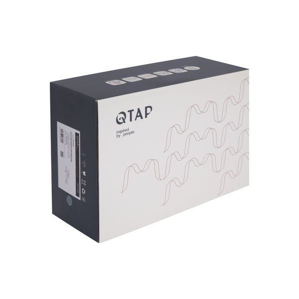 Змішувач для ванни Qtap Crow з душовим гарнітуром QTCRO259CRM48646 Chrome SD00054770 фото