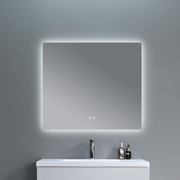 Дзеркало Qtap Taurus (TA2) 1200&times;800 мм з LED-підсвічуванням Touch, з антизапотіванням, з димером, рег. темп. кольору (3000-6500K) QTTAU120080048960 SD00055084 фото