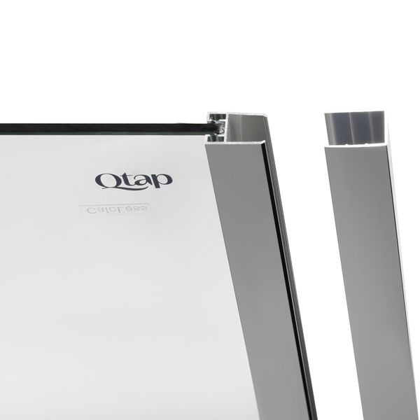 Душевая перегородка Qtap Walk-In Glide CRM2012.C8 120х190 см, стекло Clear 8 мм, покрытие CalcLess SD00039724 фото