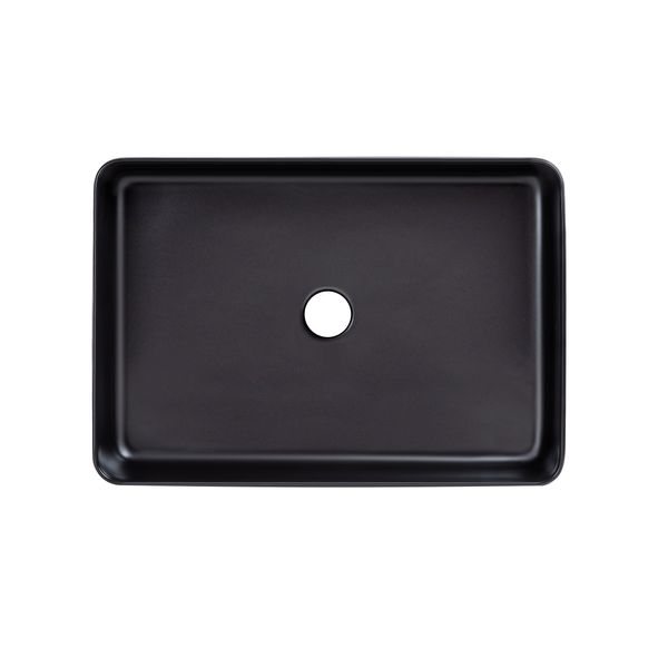 Раковина-чаша Qtap Tern 500х350х145 Matt black QT1711A055MBN SD00053089 фото