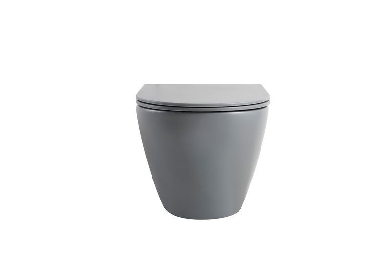 Унітаз підвісний Mixxus Premium ELLIPSE-0308-T3 GRAY 490x360x360mm система змиву TORNADO 3.0 (MP6654) MP6654 фото