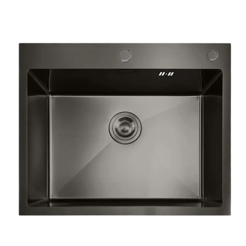 Мойка MIXXUS MH5843 GRAPHITE (MH5843 NANO-BLACK) (3.0/0.8) из нерж. стали (цвет графит) (MX1931) MX1931 фото