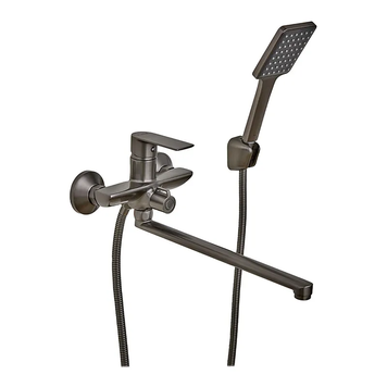 Змішувач для ванної Haiba Alex 006 Euro Graphite (HB3997) HB3997 фото