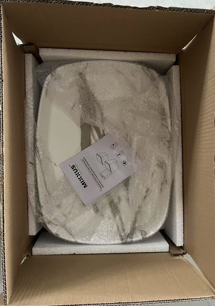 Раковина накладная Mixxus Premium BEVEL-0102 MARBLE 495х370х135mm (MP6519) MP6519 фото