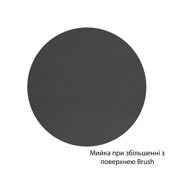 Кухонная мойка Kroner KRP Schwarze - 4843HM PVD (3.0/1.0 мм) CV022792 фото