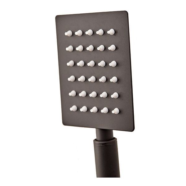 Смеситель для душа Zerix KUB-003 Black из нерж. стали SUS304 (Цв. черный) (ZX4848) ZX4848 фото