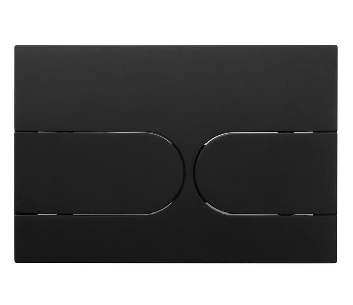 Панель змиву Koer KT-0604-05 240x160x10mm пластикова, кнопка закруглена (KR5324) KR5324 фото