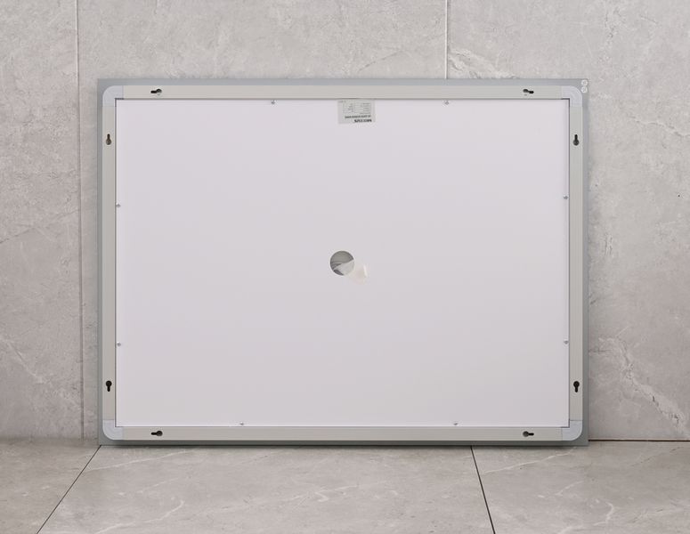 Дзеркало Mixxus WARM MR02-100x60 з Led Touch, Anti-fog, димером, регулятором яскравості, годинником (MI6003) MI6003 фото