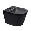 Биде подвесное Qtap Scorpio 515x360x345 Matt black QT1455053FMB