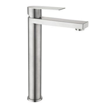 Змішувач для раковини високий Lidz Nexus 001FH (k35) LDNEX001FHNKS49185 Nickel SD00055309 фото