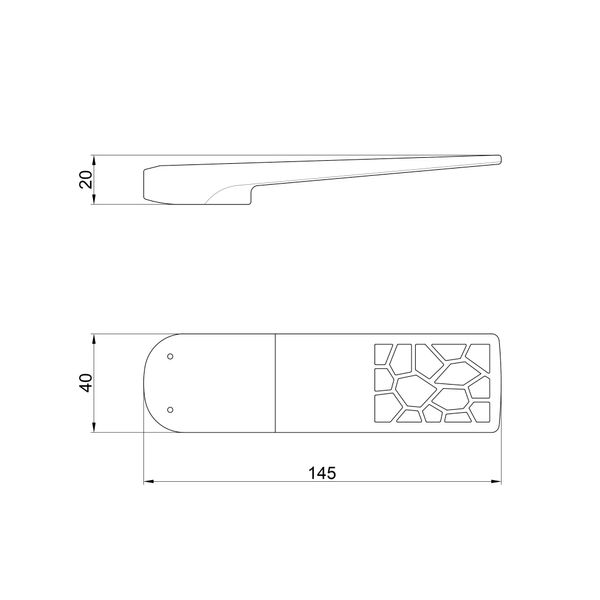 Ручка для змішувача Qtap Vlasta QTVLA9928102B Chrome/Black SD00047663 фото