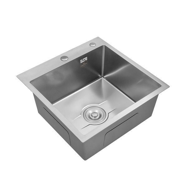 Кухонна мийка Kroner KRP Derby - 5050HM Brush (2,5/0,5 мм) CV027234 фото