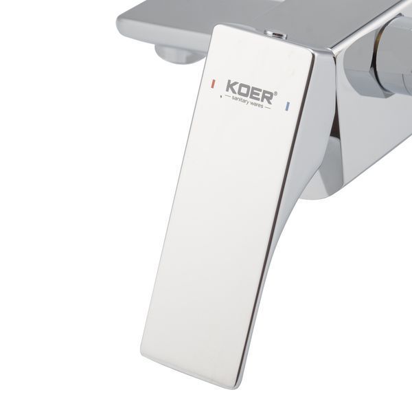 Смеситель для ванны с коротким изливом Koer KB-41010-01 (Цвет хром) (KR3484) KR3484 фото