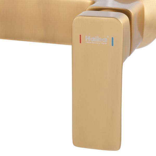 Душова колона зі змішувачем Haiba KUBUS 009-J BRUSHED GOLD (HB9627) HB9627 фото
