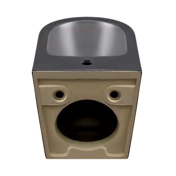 Биде подвесное Qtap Scorpio 515x360x345 Matt black QT1455053FMB SD00042531 фото