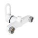 Смеситель для душа Lidz Latwa 010 (с душевым гарнитуром) (k40) LDLAT010WHI45426 White SD00051550 фото 3