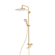 Душова колона зі змішувачем Haiba KUBUS 009-J BRUSHED GOLD (HB9627)