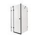 Душова кабіна Qtap Capricorn BLA1099SC6 90x90 см, скло Clear 6 мм, покриття CalcLess без піддона