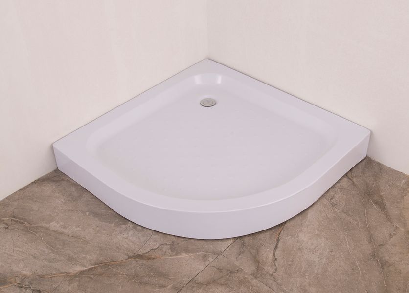 Душова кабіна з низьким піддоном Mixxus PLAIN SCT02-90x90x195-FB SATIN матове скло 4мм (MI6896) MI6896 фото
