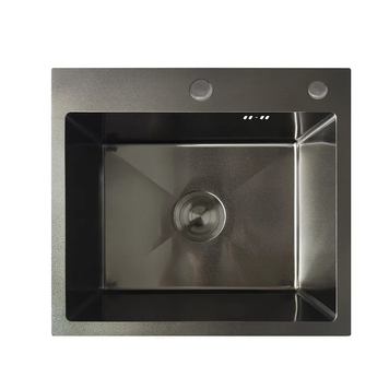 Мойка MIXXUS MH5045 GRAPHITE (MH5045 NANO-BLACK) (3.0/0.8) из нерж. стали (цвет графит) (MX1926) MX1926 фото