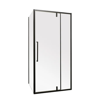 Душова кабіна без піддону Mixxus Premium BEVEL SC01-120x80x195-TR Black прозоре скло 6мм (MI6872) MI6872 фото