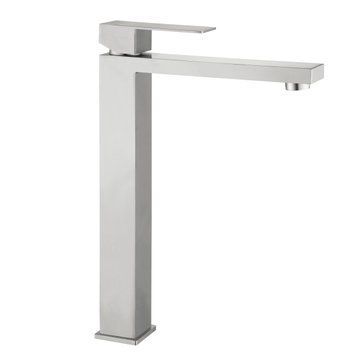 Змішувач для раковини високий Lidz Helix 001FH (k35) LDHEL001FHNKS49179 Nickel SD00055303 фото