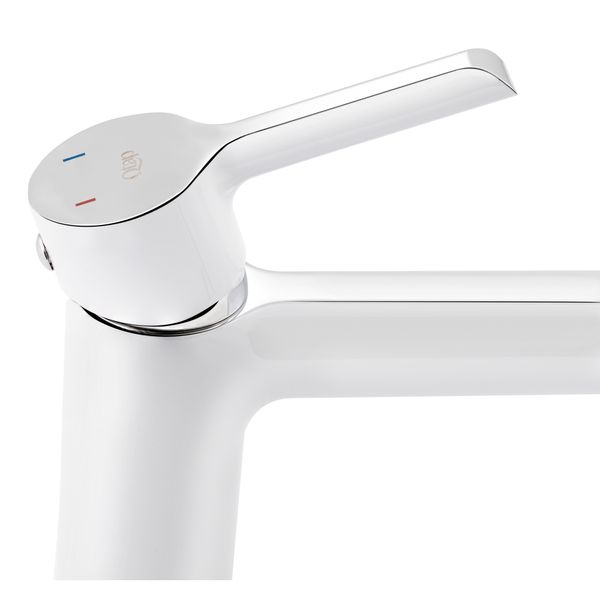 Змішувач для раковини Qtap Grand QTGRAWCR001F White SD00039610 фото