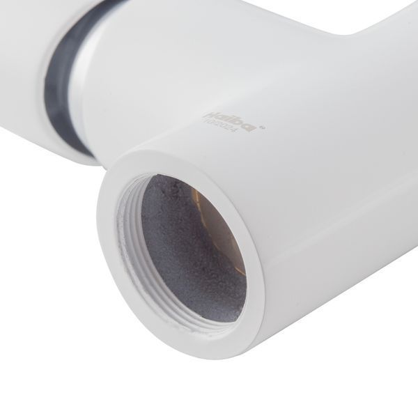Смеситель для кухни HAIBA ALEX 018 WHITE-CHROME (HB9569) HB9569 фото
