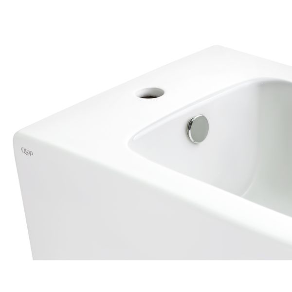 Биде напольное Qtap Scorpio 565x355x410 White QT14441003CW SD00042532 фото